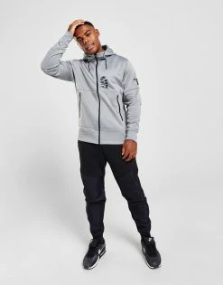 Nike Air Max Full Zip Hoodie Grå -Herretoj Salg jd 597084 e