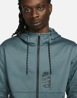 Nike Air Max Full Zip Hoodie Grøn -Herretoj Salg jd 597090 c