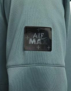 Nike Air Max Full Zip Hoodie Grøn -Herretoj Salg jd 597090 e