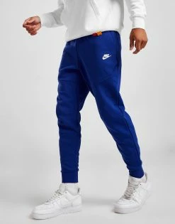 Nike Tech Fleece Joggers Blå -Herretoj Salg jd 597102 c