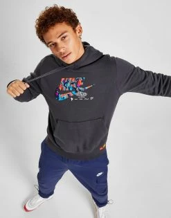 Nike Worldwide Hoodie Grå