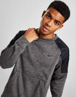 Nike Therma-FIT Winter Crew Sweatshirt Sort -Herretoj Salg jd 597139 d