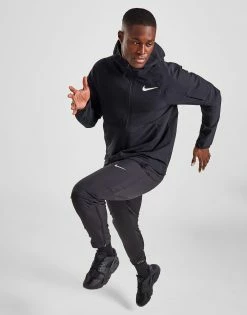 Nike Flex Max Winter Full Zip Hoodie Sort -Herretoj Salg jd 597152 d