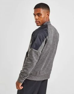 Nike Therma-FIT Full Zip Bomber Jacket Sort -Herretoj Salg jd 597170 b