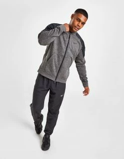 Nike Therma-FIT Full Zip Bomber Jacket Sort -Herretoj Salg jd 597170 d