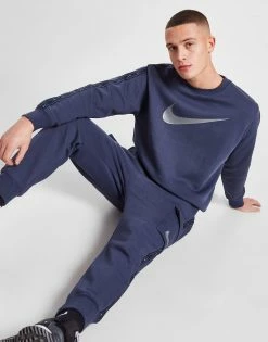 Nike Tape Crew Sweatshirt Blå