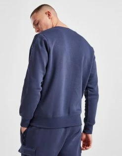 Nike Tape Crew Sweatshirt Blå -Herretoj Salg jd 597194 c