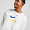 Nike Air Crew Sweatshirt Hvid -Herretoj Salg jd 597201 a
