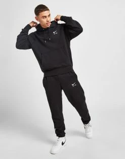 Nike Air Hættetrøje Herre Sort -Herretoj Salg jd 597205 d