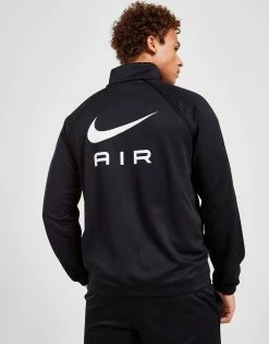 Nike Air Poly Knit Track Top Sort -Herretoj Salg jd 597209 c