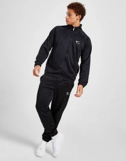 Nike Air Poly Knit Track Top Sort -Herretoj Salg jd 597209 e