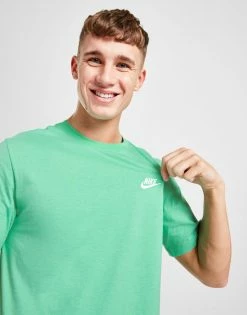 Nike Club T-Shirt Herre Grøn -Herretoj Salg jd 597222 b