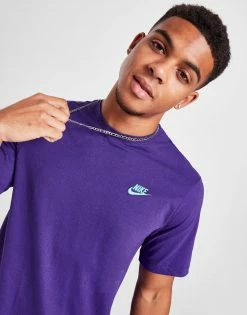 Nike Club T-Shirt Herre Lilla