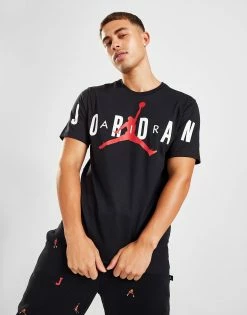 Jordan Air Stretch T-shirt Sort -Herretoj Salg jd 597600 c