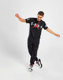 Jordan Air Stretch T-shirt Sort -Herretoj Salg jd 597600 d