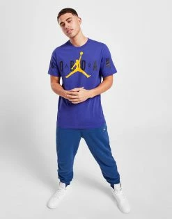 Jordan Jumpman Air T-Shirt Herre Blå -Herretoj Salg jd 597753 d
