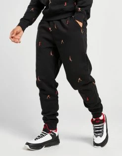Jordan Holiday Fleece Joggers Sort -Herretoj Salg jd 597914 b