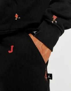 Jordan Holiday Fleece Joggers Sort -Herretoj Salg jd 597914 d