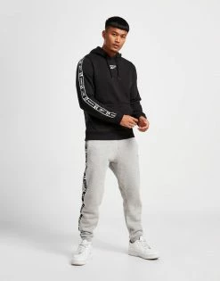 Reebok Tape Hoodie Sort -Herretoj Salg jd 598234 c