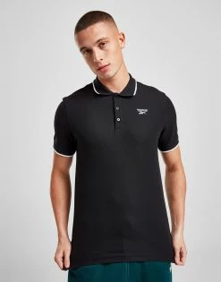 Reebok Core Polo Shirt Sort -Herretoj Salg jd 598285 c