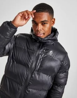 Gym King Impact Shine Jacket Sort -Herretoj Salg jd 599137 d