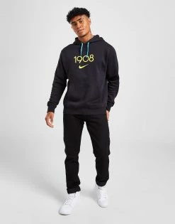 Nike Inter Milan Club Fleece Hoodie Sort -Herretoj Salg jd 599521 d