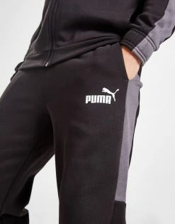 Puma Baseball Fleece Tracksuit Sort -Herretoj Salg jd 601400 d