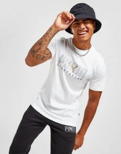Puma Sportswear T-Shirt Hvid -Herretoj Salg jd 601430 c