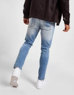 Sonneti Halo Rip Jeans Blå -Herretoj Salg jd 602633 c