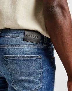 Sonneti Delta Core Mid Wash Jeans Blå -Herretoj Salg jd 602645 d