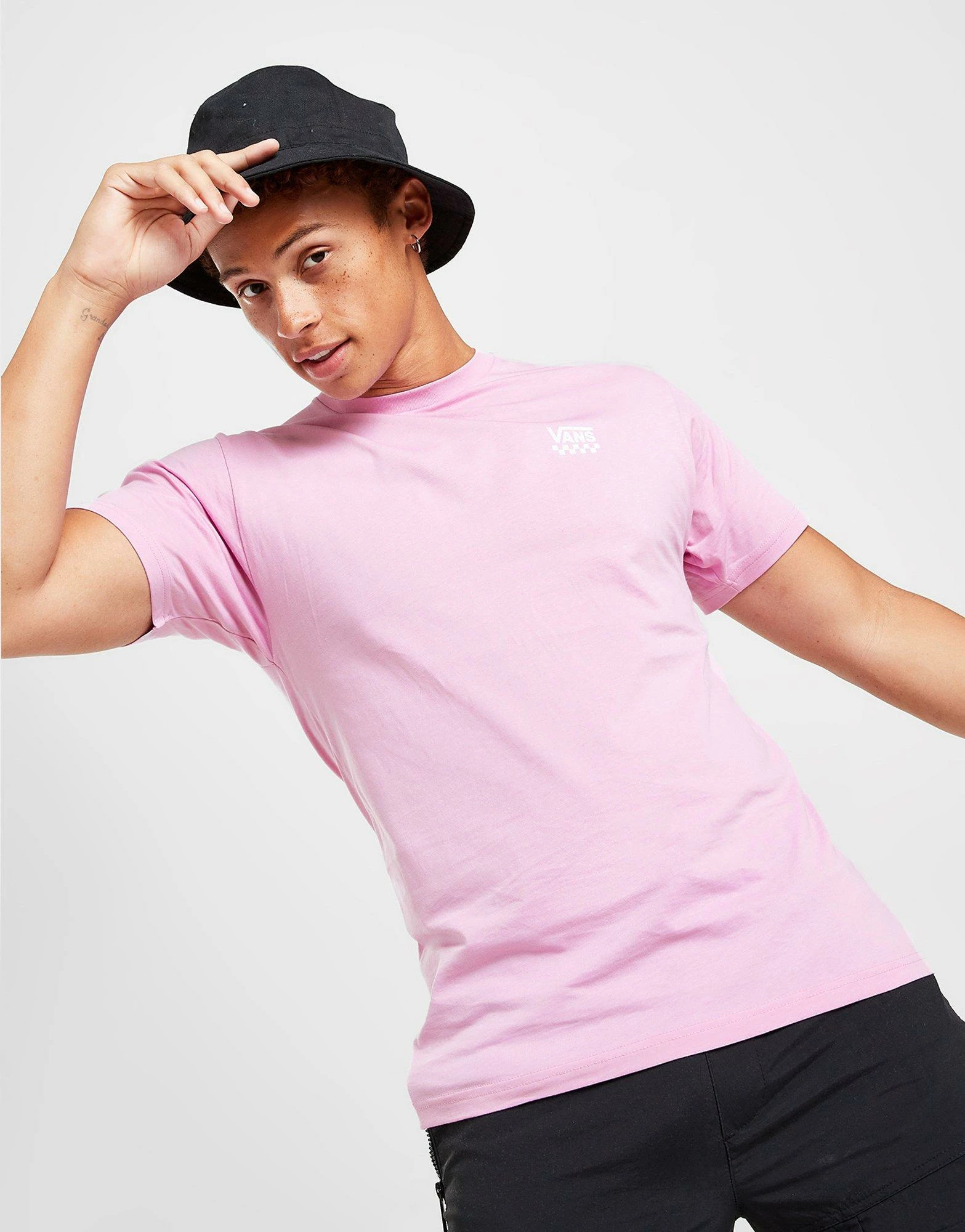 Vans T-Shirt Herre Pink 6 Vans T-Shirt Herre Pink - Billede 4