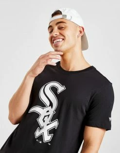 Official Team MLB Chicago White Sox Logo T-Shirt Sort -Herretoj Salg jd 603395 c