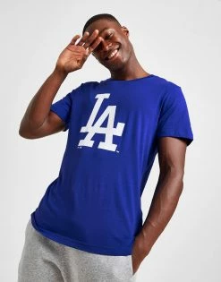 Official Team MLB LA Dodgers Logo T-Shirt Blå -Herretoj Salg jd 603398 c