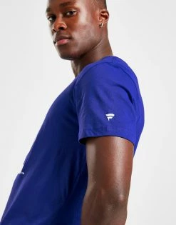 Official Team MLB LA Dodgers Logo T-Shirt Blå -Herretoj Salg jd 603398 d