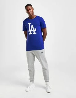 Official Team MLB LA Dodgers Logo T-Shirt Blå -Herretoj Salg jd 603398 e