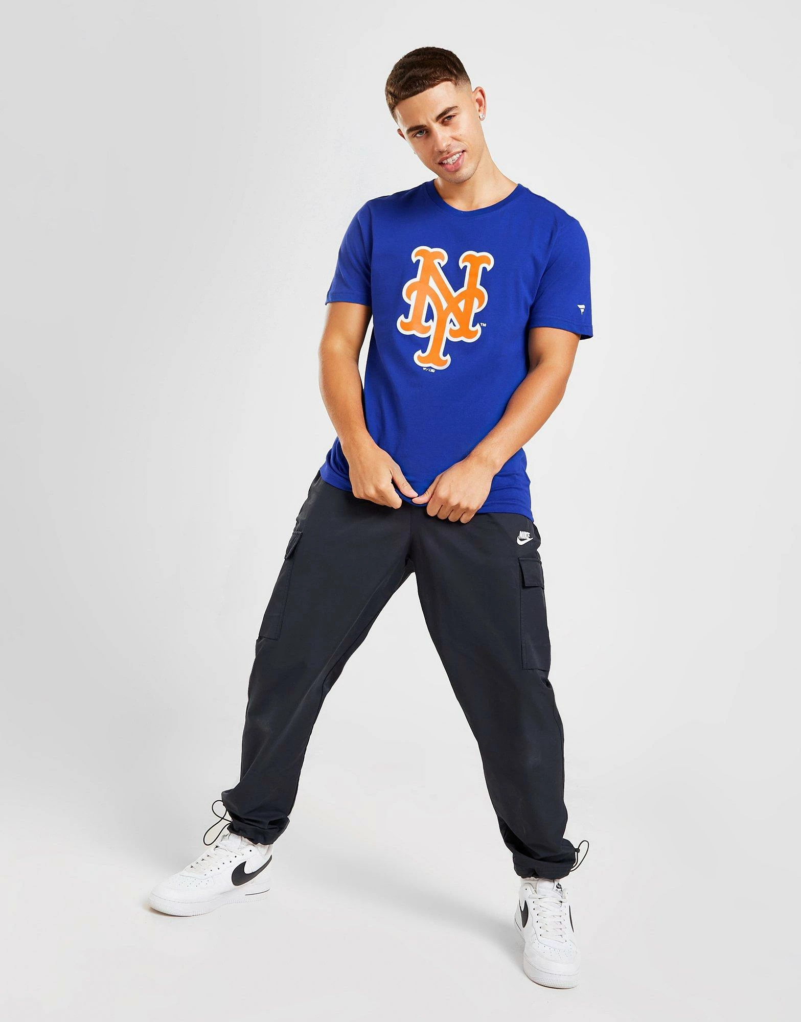 Official Team MLB New York Mets Logo T-Shirt Blå 5 Official Team MLB New York Mets Logo T-Shirt Blå - Billede 3