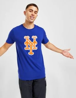 Official Team MLB New York Mets Logo T-Shirt Blå 12 Official Team MLB New York Mets Logo T-Shirt Blå -Herretoj Salg jd 603400 e