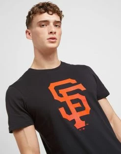 Official Team MLB San Francisco Giants Logo T-Shirt Sort