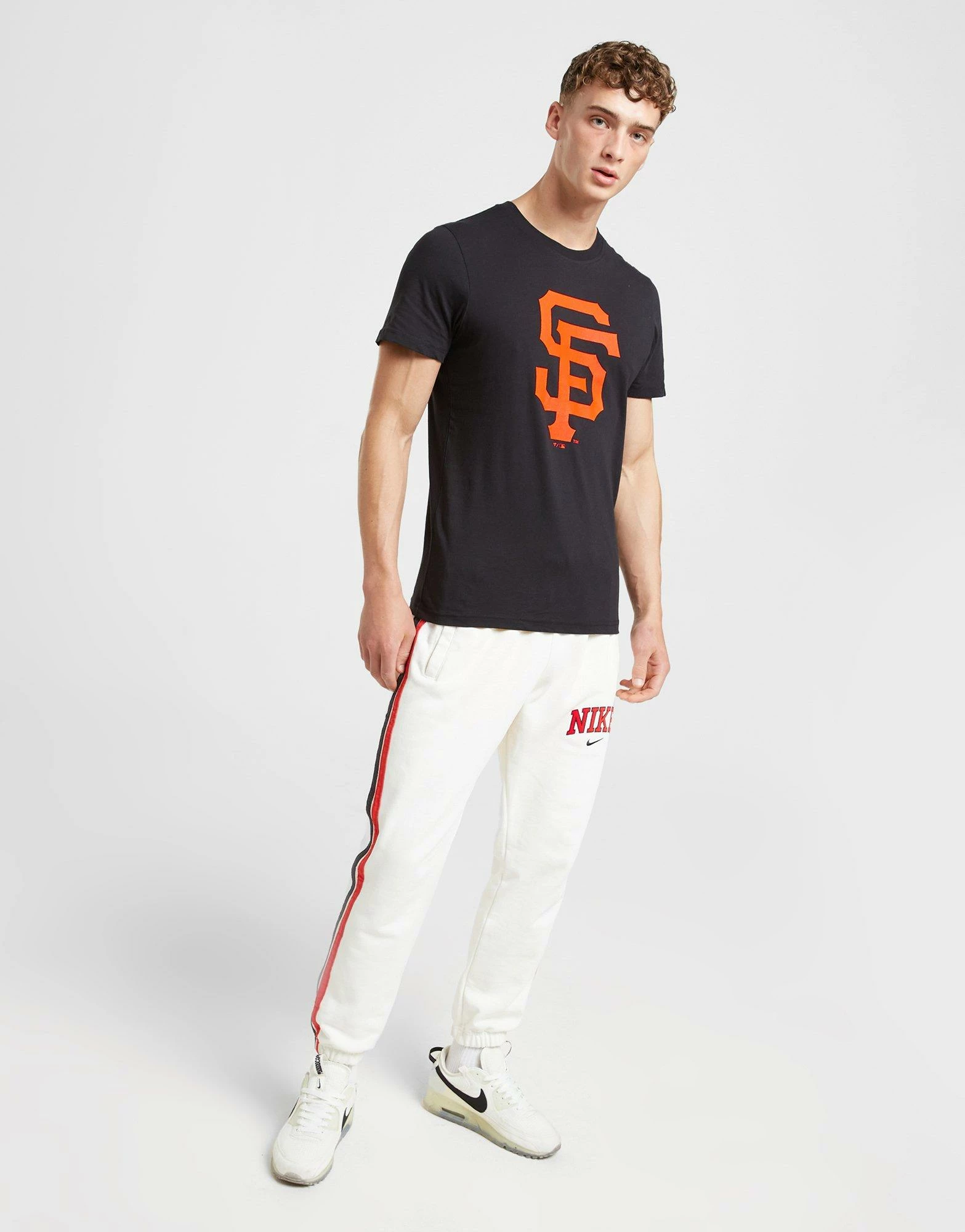 Official Team MLB San Francisco Giants Logo T-Shirt Sort 4 Official Team MLB San Francisco Giants Logo T-Shirt Sort - Billede 2
