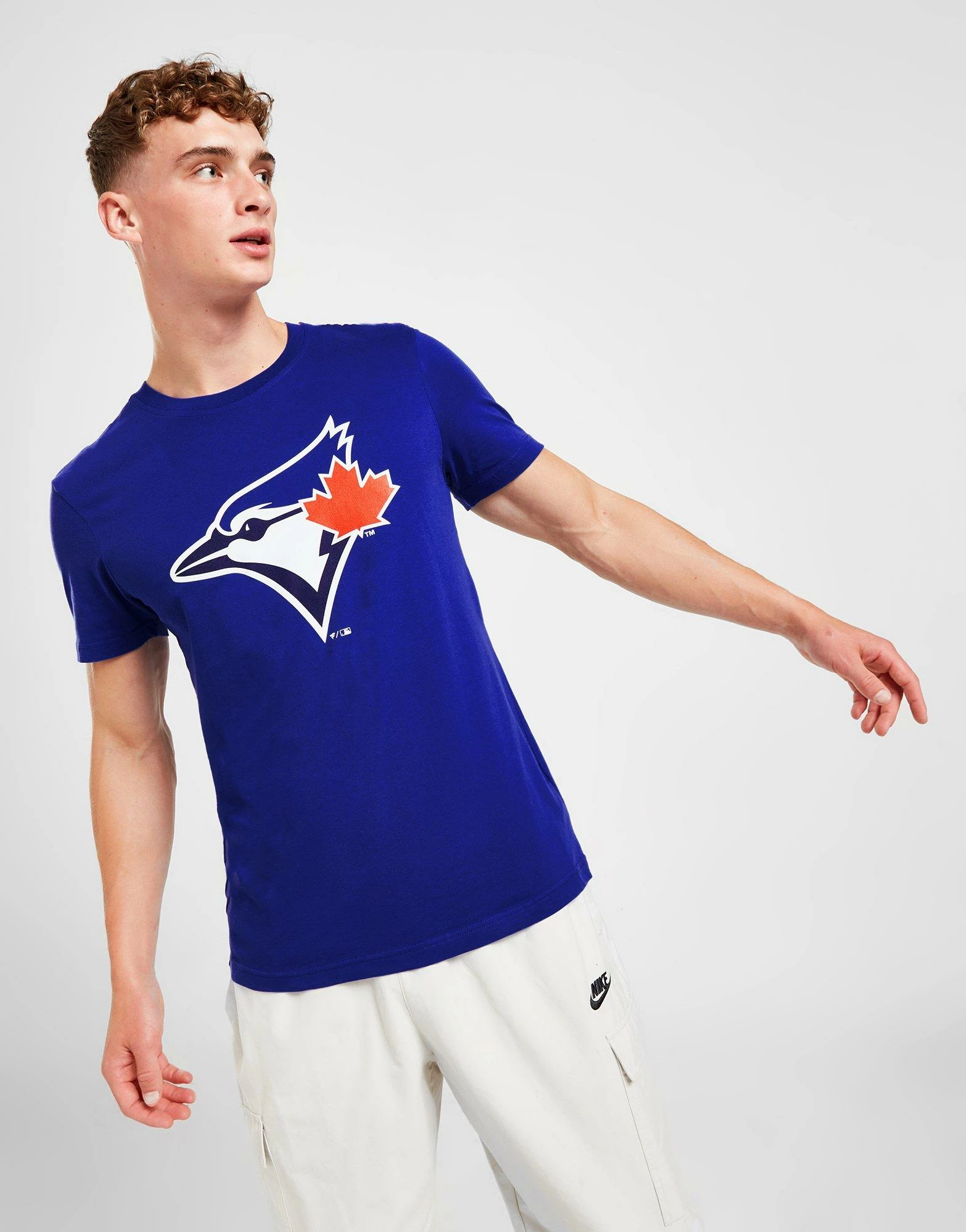 Official Team MLB Toronto Blue Jays Logo T-Shirt Blå 3 Official Team MLB Toronto Blue Jays Logo T-Shirt Blå
