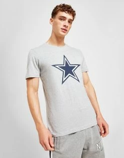 Official Team NFL Dallas Cowboys Logo T-Shirt Grå