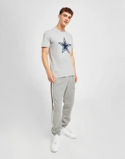 Official Team NFL Dallas Cowboys Logo T-Shirt Grå -Herretoj Salg jd 603488 d