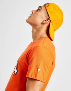 Official Team NFL Denver Broncos Logo T-Shirt Orange -Herretoj Salg jd 603498 d
