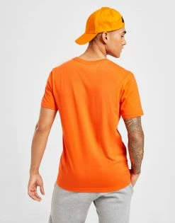 Official Team NFL Denver Broncos Logo T-Shirt Orange -Herretoj Salg jd 603498 e