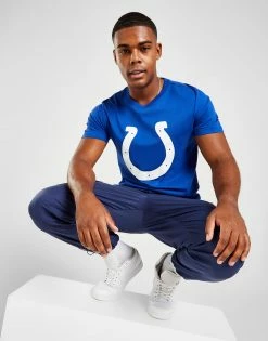 Official Team NFL Indianapolis Colts Logo T-Shirt Blå