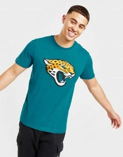 Official Team NFL Jacksonville Jaguars Logo T-Shirt Blå