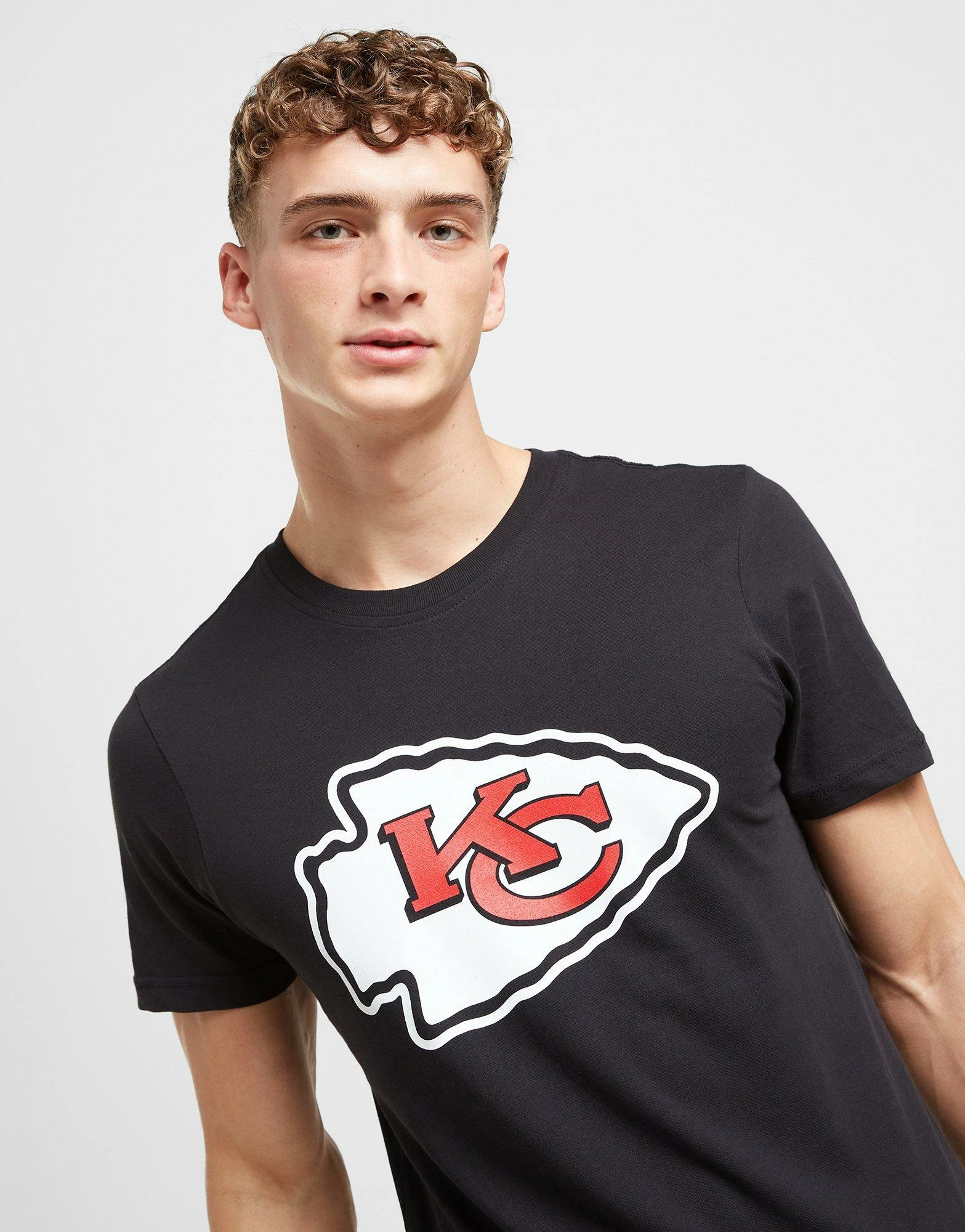 Official Team NFL Kansas City Chiefs Logo T-Shirt Sort 3 Official Team NFL Kansas City Chiefs Logo T-Shirt Sort
