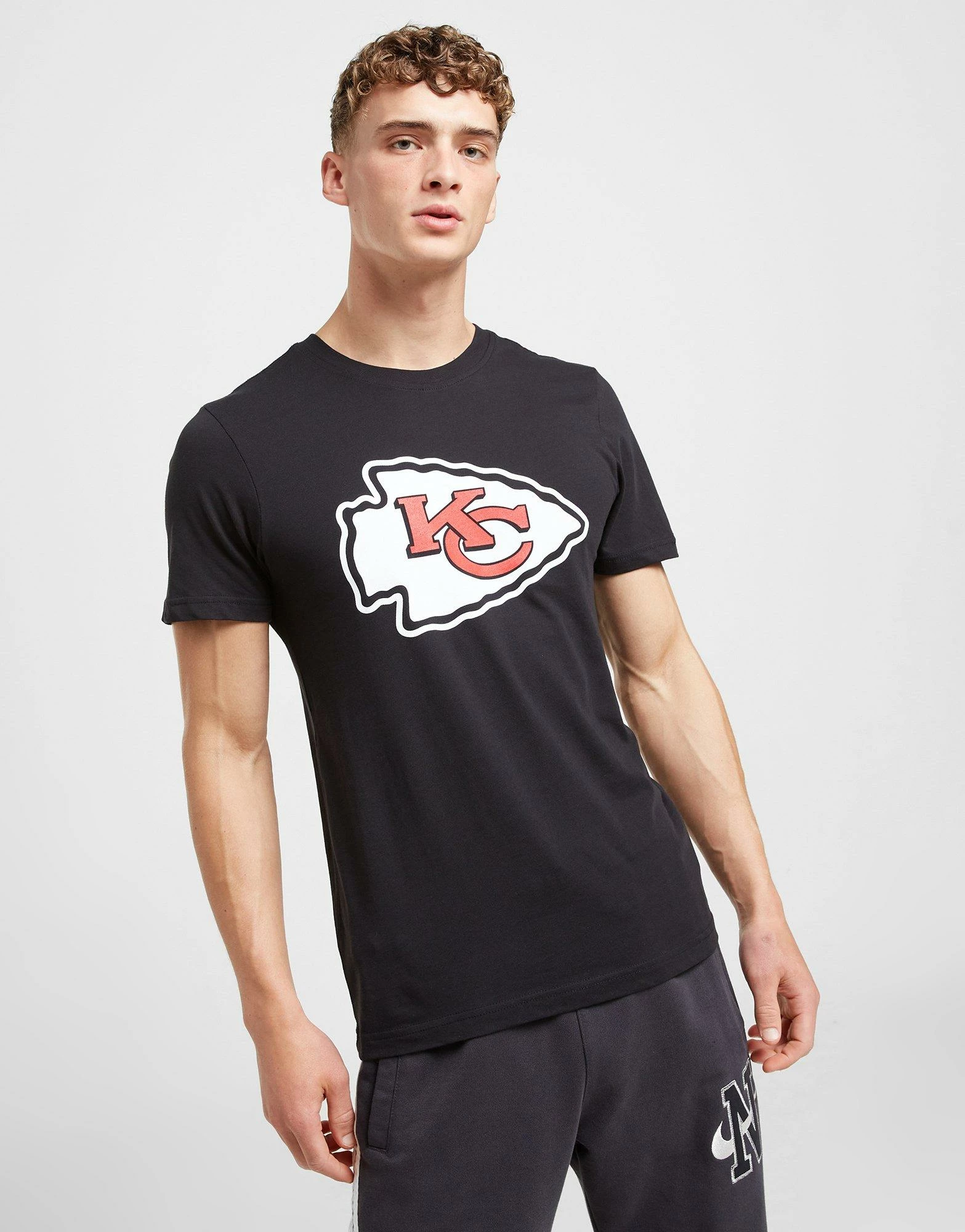 Official Team NFL Kansas City Chiefs Logo T-Shirt Sort 5 Official Team NFL Kansas City Chiefs Logo T-Shirt Sort - Billede 3