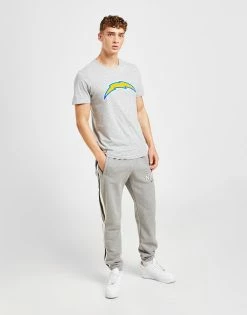 Official Team NFL Los Angeles Chargers Logo T-Shirt Grå -Herretoj Salg jd 603535 d
