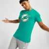 Official Team NFL Miami Dolphins Logo T-Shirt Blå -Herretoj Salg jd 603538 a